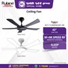 Picture of RUBINE CEILING FAN ACF-TURBINO42-5B (DC) 42''
