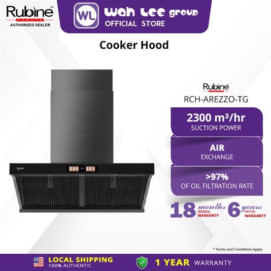 Picture of RUBINE CHIMNEY HOOD RCH-AREZZO-TG