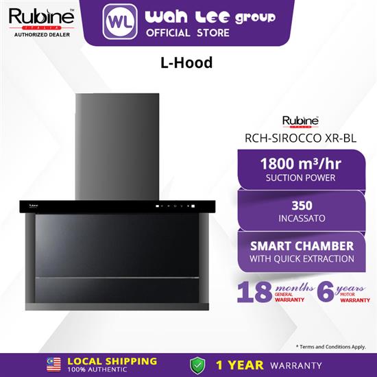 Picture of RUBINE L-HOOD RCH-SIROCCO XR-BL
