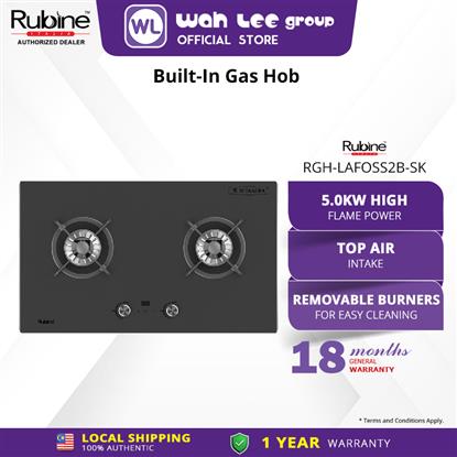 Picture of RUBINE BUILT-IN GAS HOB RGH-LAFOSS2B-SK