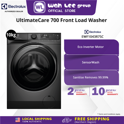 Picture of ELECTROLUX FRONT LOAD WASHER EWF1043R7SC (10KG)