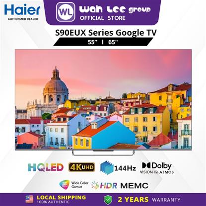 Picture of HAIER 4K GOOGLE QLED TV S90EUX Series (55" / 65")