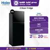 Picture of HAIER FRIDGE HRF-258H (258L) METAL BLACK (NON INVERTER)