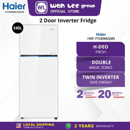 Picture of HAIER FRIDGE HRF-IT540MG(W) (540L) GLASS WHITE