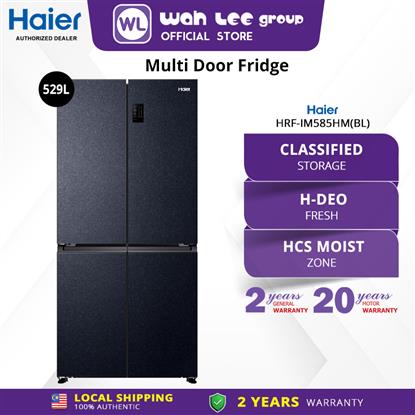 Picture of HAIER MULTIDOOR FRIDGE HRF-IM585HM(BL) (529L) GEMSTONE BLUE