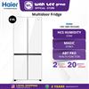 Picture of HAIER MULTIDOOR FRIDGE HRF-IM618HG(W) (618L) GLASS WHITE
