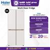 Picture of HAIER SPACE FIT MULTIDOOR FRIDGE HRF-IM608FG(W)U1 (608L) GLASS WHITE