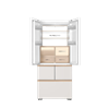 HAIER SPACE FIT MULTIDOOR FRIDGE HRF-IM616FG(W)U1 (616L) GLASS WHITE的图片