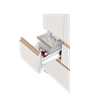 Picture of HAIER SPACE FIT MULTIDOOR FRIDGE HRF-IM616FG(W)U1 (616L) GLASS WHITE