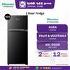 Picture of HISENSE 2 DOOR FRIDGE RT160D4ABN (161L)