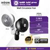 Picture of HOUM WALL FAN AIR CIRCULATOR C12WDC (BLACK/WHITE)