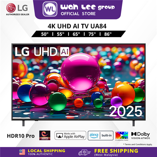 Picture of LG 4K SMART LED TV UA84 SERIES (50" / 55" / 65" / 75" / 86")