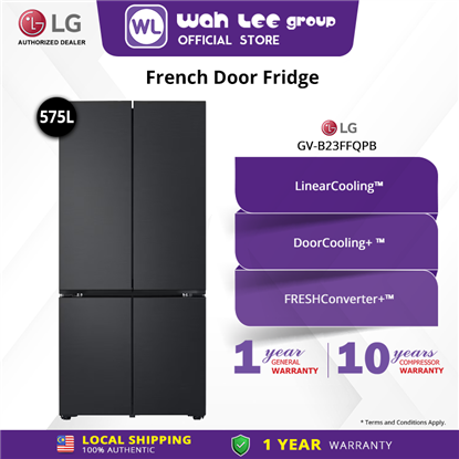 Picture of LG MULTIDOOR FRIDGE GV-B23FFQPB (575L) MATTE BLACK