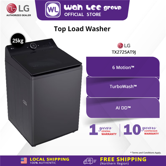 Picture of LG WASHER TX2725AT9J (25KG)