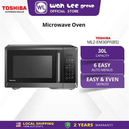 Picture of TOSHIBA SOLO MICROWAVE OVEN 30L ML2-EM30PF(BS)