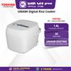 Picture of TOSHIBA RICE COOKER 1.8L UMAMI/DIGITAL RC-18DHVMY(W)