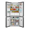 Picture of TOSHIBA MULTIDOOR FRIDGE GR-RF677WI-PGY(22) (580L) GLASS BLACK