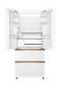 Picture of TOSHIBA MULTI DOORS FRIDGE GR-RF690WI-PGY(67) INVERTER (580L) GLASS WHITE