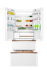 Picture of TOSHIBA MULTI DOORS FRIDGE GR-RF690WI-PGY(67) INVERTER (580L) GLASS WHITE