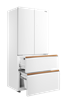 Picture of TOSHIBA MULTI DOORS FRIDGE GR-RF690WI-PGY(67) INVERTER (580L) GLASS WHITE