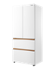 Picture of TOSHIBA MULTI DOORS FRIDGE GR-RF690WI-PGY(67) INVERTER (580L) GLASS WHITE