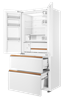 Picture of TOSHIBA 4 DOORS FRIDGE GR-RF695WI-PGY(67) INVERTER (585L) GLASS WHITE