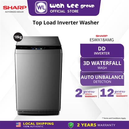 Picture of SHARP WASHER ESWX18AMG 18KG