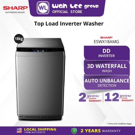 Picture of SHARP WASHER ESWX18AMG 18KG