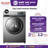 Picture of SHARP FRONT LOAD WASHER ESFX7APG (7 KG)