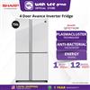 Picture of SHARP 4 DOORS FRIDGE SJF921VGW (750L)