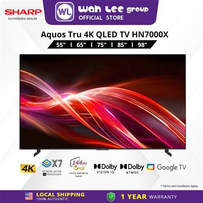 Picture of SHARP AQUOS 4K  GOOGLE TV  HN7000X (55" / 65" / 75" / 85" / 98")