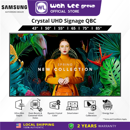 Picture of SAMSUNG Crystal UHD Signage QBC (55")