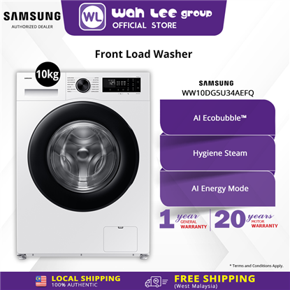 Picture of SAMSUNG FRONT LOAD WASHER WW10DG5U34AEFQ (10KG)