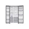 Picture of SAMSUNG SIDE BY SIDE FRIDGE RS70F65QNWME 647L (WHITE GLASS)