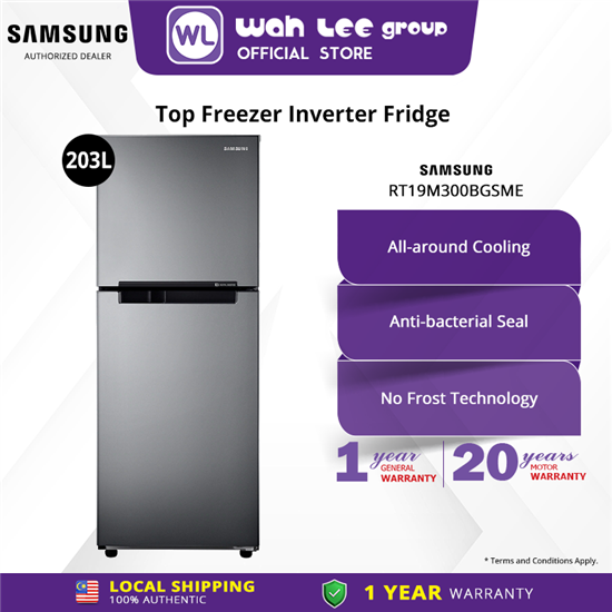 Picture of SAMSUNG FRIDGE RT19M300BGS/ME 203L