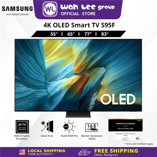 Picture of SAMSUNG 4K SMART OLED TV S95F (55" / 65" / 77" / 83")