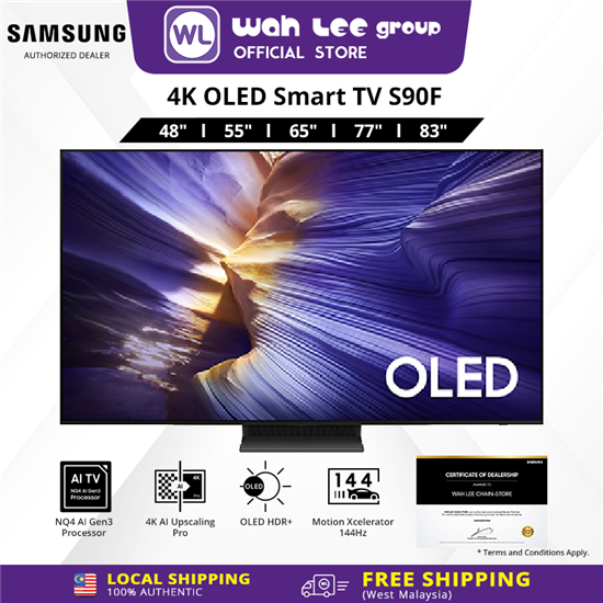 Picture of SAMSUNG 4K SMART OLED TV S90F (55" / 65" / 77" / 83")