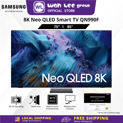 Picture of SAMSUNG 8K SMART NEO QLED TV QN990F (75" / 85")