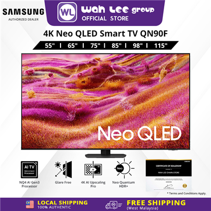 Picture of SAMSUNG 4K SMART NEO QLED TV QN90F (65" / 75" / 85" / 98" / 115")