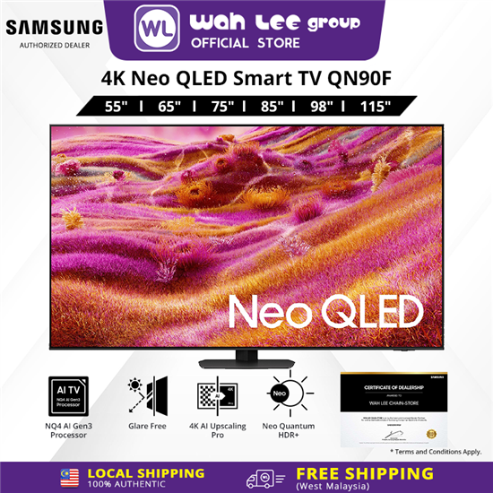 Picture of SAMSUNG 4K SMART NEO QLED TV QN90F (65" / 75" / 85" / 98" / 115")