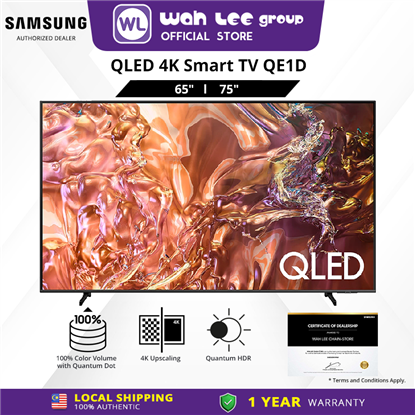 Picture of SAMSUNG 4K SMART LED TV QE1D (75")