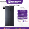 Picture of PANASONIC 4 DOOR FRIDGE NR-XC561CUZM (515L)