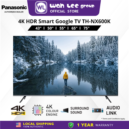 Picture of PANASONIC 4K GOOGLE TV NX600K SERIES (43" / 50" / 55" / 65" / 75")
