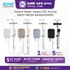 Picture of ALPHA HOME SHOWER WES7/D-I RS (DIGITAL RAIN SHOWER) (WHITE CHIFFON / BLACK CANVAS / BLUE LINEN / GOLD COTTON)