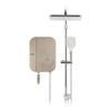 Picture of ALPHA HOME SHOWER WES7/D-I RS (DIGITAL RAIN SHOWER) (WHITE CHIFFON / BLACK CANVAS / BLUE LINEN / GOLD COTTON)