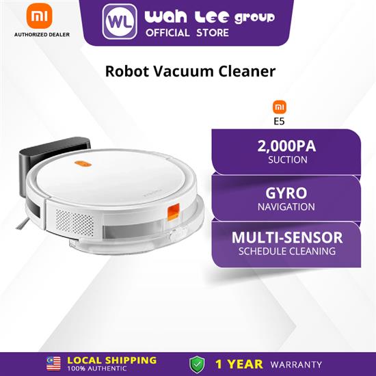 Picture of XIAOMI MI ROBOT VACUUM CLEANER E5 (WHITE)
