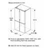 Picture of BOSCH MULTIDOOR FRIDGE KFN-96APEAG (605L)