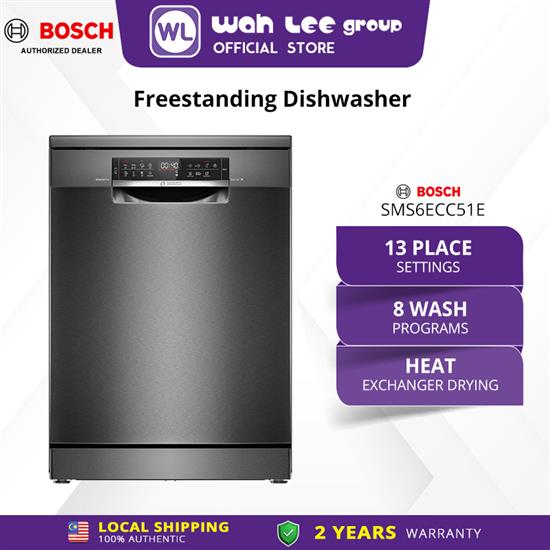 Picture of BOSCH FREESTANDING DISHWASHER SMS6ECC51E