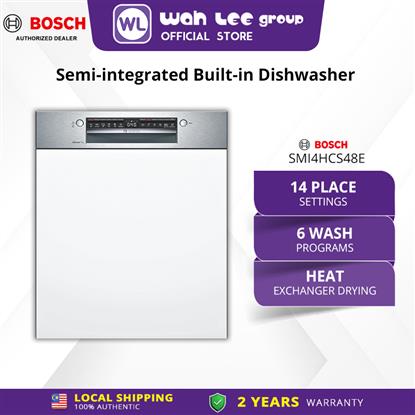 Picture of BOSCH SEMI-INTEGRATED BULIT-IN DISHWASHER SMI4HCS48E