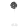 Picture of ALPHA STAND FAN MOTTO SFB21 (12") MATT BLACK / White&Grey